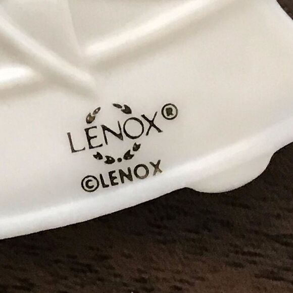 Vintage Lenox Porcelain First Christmas Together 1999 Bells Tree Ornament - Picture 10 of 10